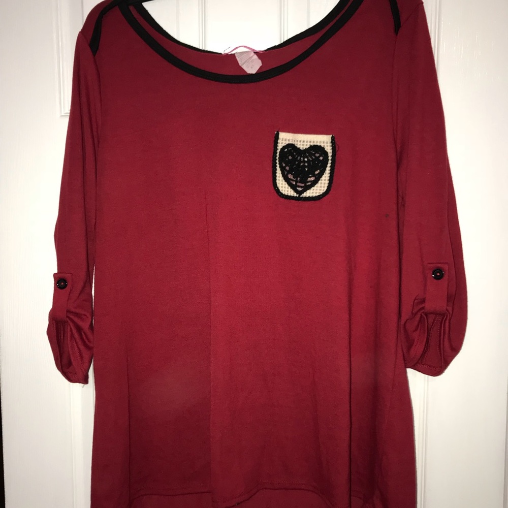 3/4 sleeve top